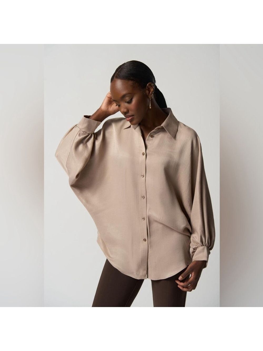Joseph Ribkoff Button Down Blouse Size 4